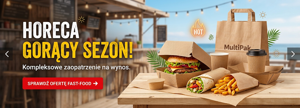 OPAKOWANIA FAST FOOD DLA GASTRONOMII